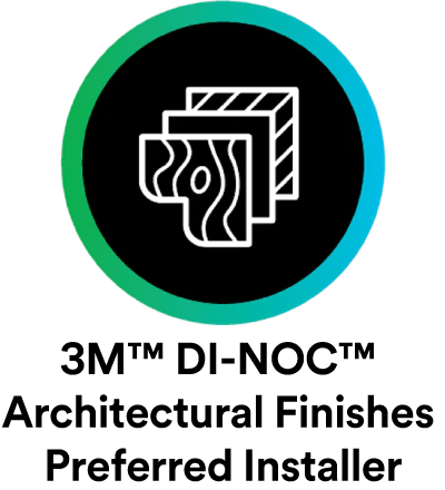 3M Di-Noc architectural finishes preferred installer