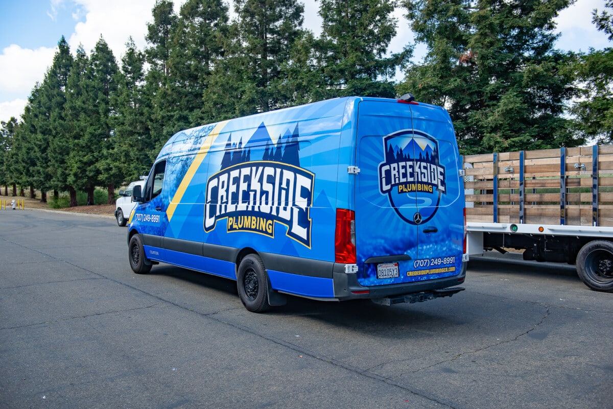 High-quality commercial vehicle wrap completed by ProWraps Inc. for a local Bay Area company.