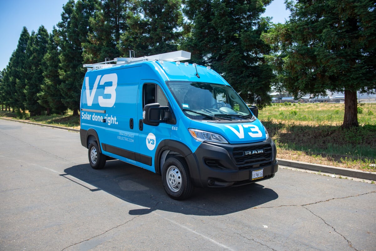 passenger side view of full wrap for V3